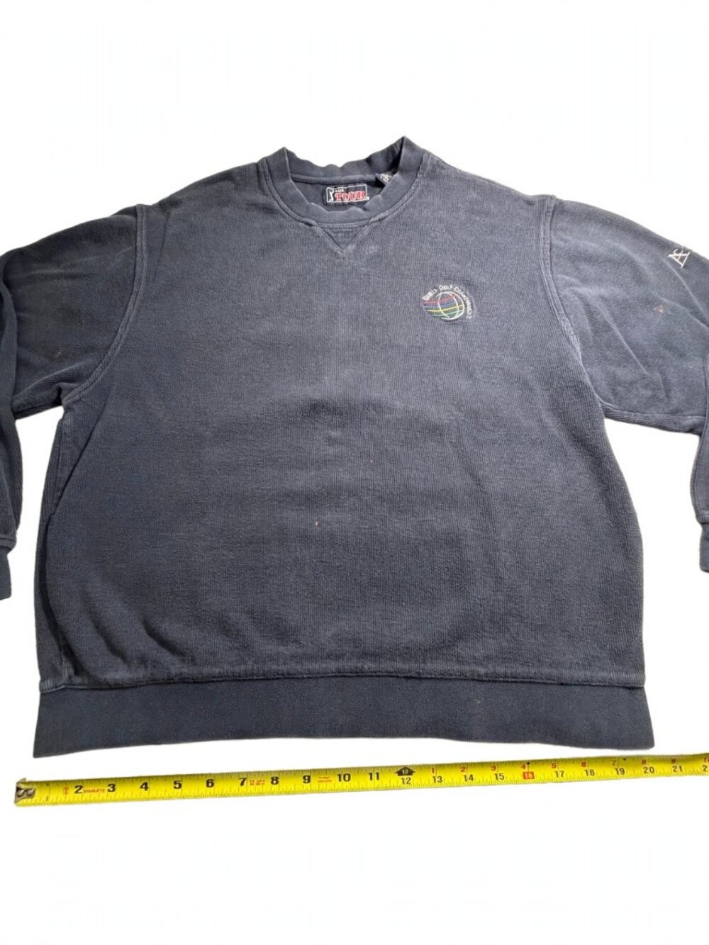 PGA Tour Sweatshirt Mens M Navy Crewneck World Golf Championships Match Play